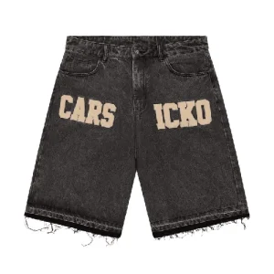 Carsicko Black Jean Shorts