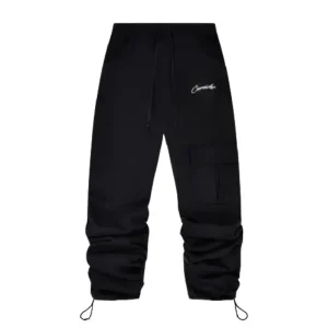 Carsicko Black Stacks Joggers